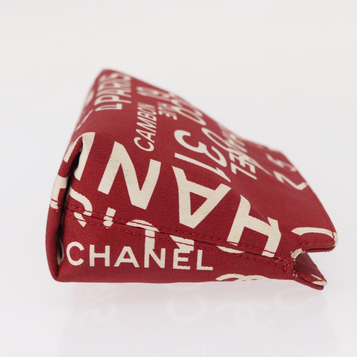 Chanel 31 Rue Cambon Clutch Canvas, RED, CANVAS, Clutche & pouche