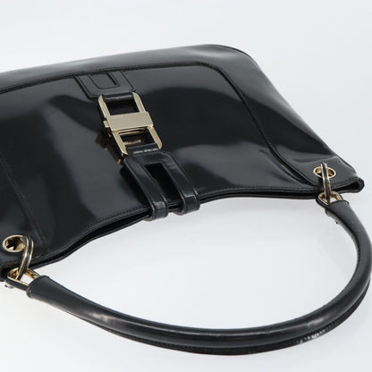 Gucci Jackie Bag Patent Leather, BLACK, PATENT_LEATHER, Shoulder bag
