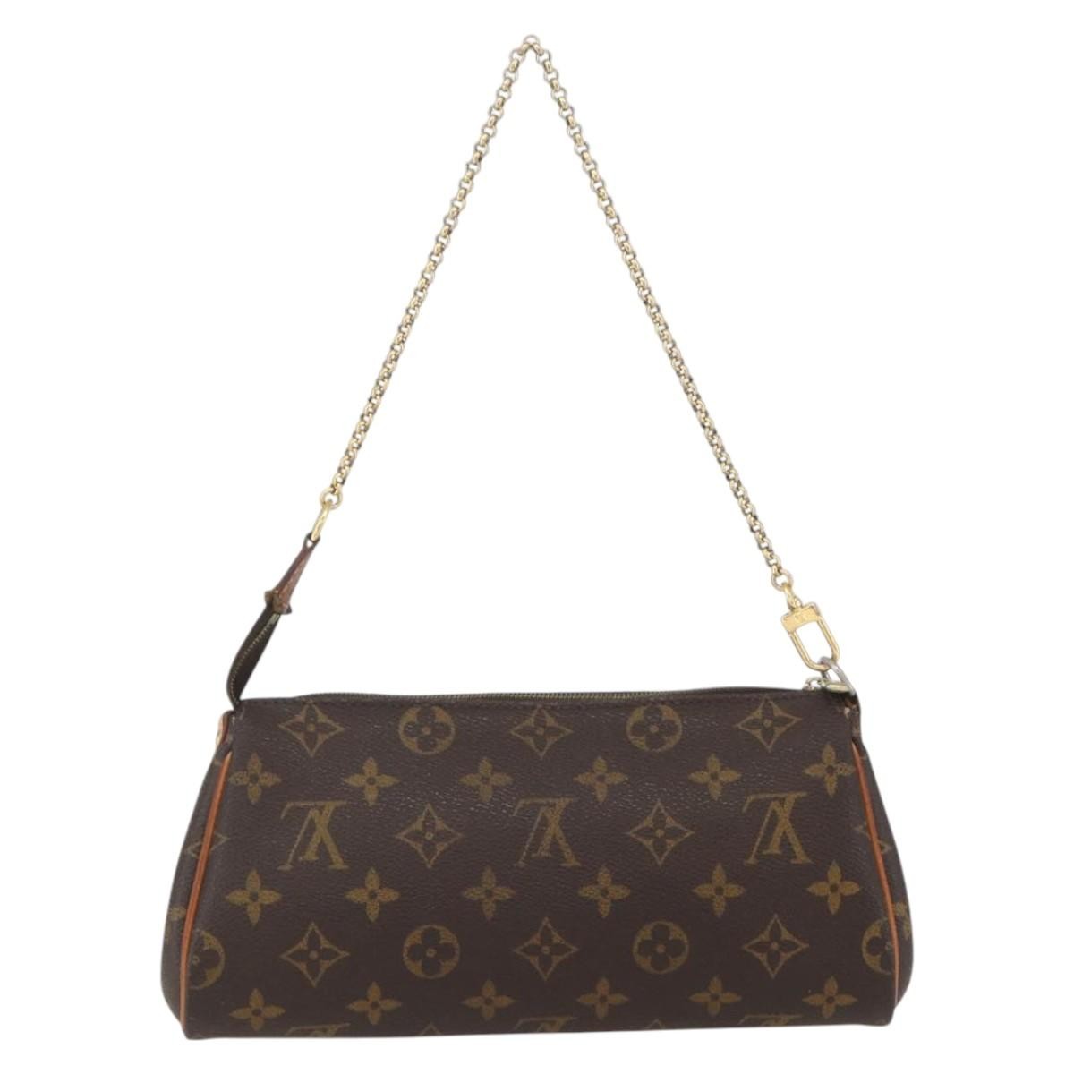 Louis Vuitton Eva Handbag Monogram Canvas, BROWN, CANVAS, Shoulder bag