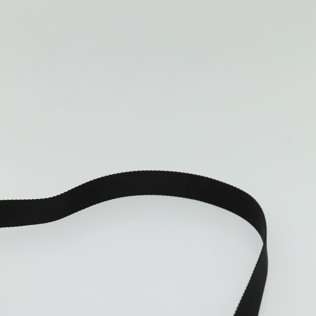 Prada Flat Messenger Bag Tessuto, BLACK, NYLON, Shoulder bag