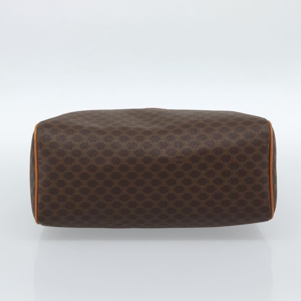 Celine Vintage Macadam Boston bag Canvas, Brown, Canvas, Handbag