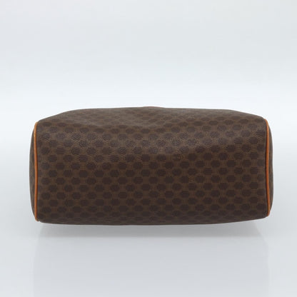 Celine Vintage Macadam Boston bag Canvas, Brown, Canvas, Handbag
