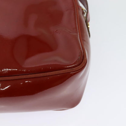 Salvatore Ferragamo Vala Shoulder Bag Patent Leather, RED, PATENT_LEATHER, Shoulder bag