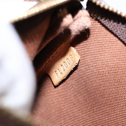 Louis Vuitton Mini pochette accessoires Canvas, BROWN, CANVAS, Clutche & pouche