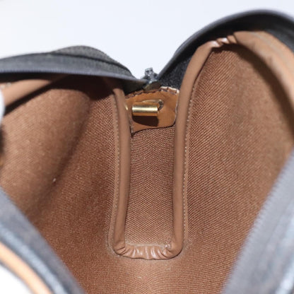 Christian Dior Vintage Honeycomb Shoulder Bag Canvas, BLACK, CANVAS, Shoulder bag