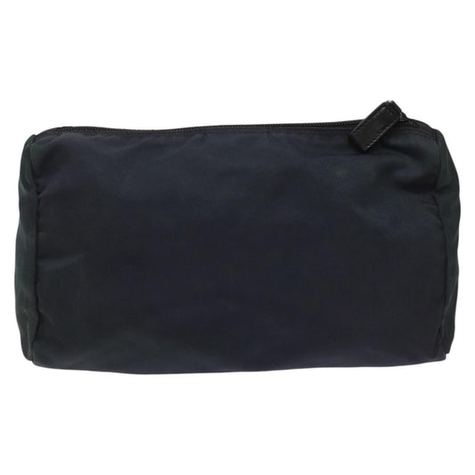 Prada Vintage Pouch Tessuto, Navy, Nylon, Clutch
