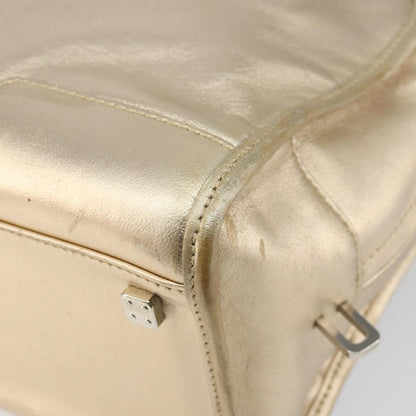 Loewe Amazona Bag Leather, GOLD, LEATHER, Handbag