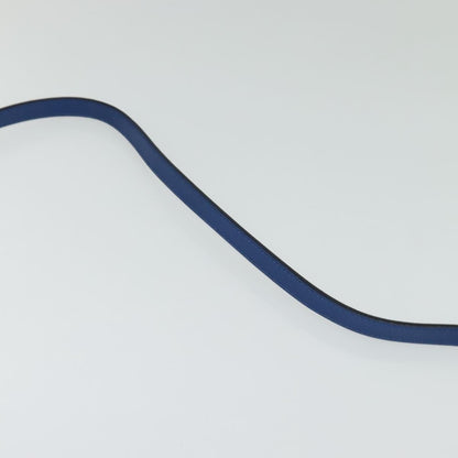 Celine Vintage Circle Logo Crossbody Bag Leather, BLUE, LEATHER, Crossbody bag