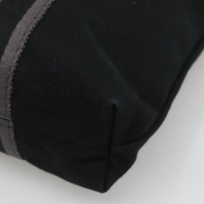 Hermes Fourre-tout Herline Fourre-tout Herline, BLACK, CANVAS, Tote bag