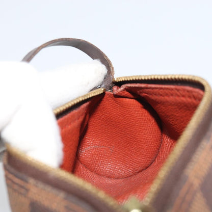 Louis Vuitton Papillon Pochette Damier, BROWN, CANVAS, Clutche & pouche