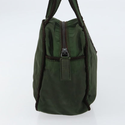 Prada Vintage Handbag Tessuto, GREEN, NYLON, Handbag