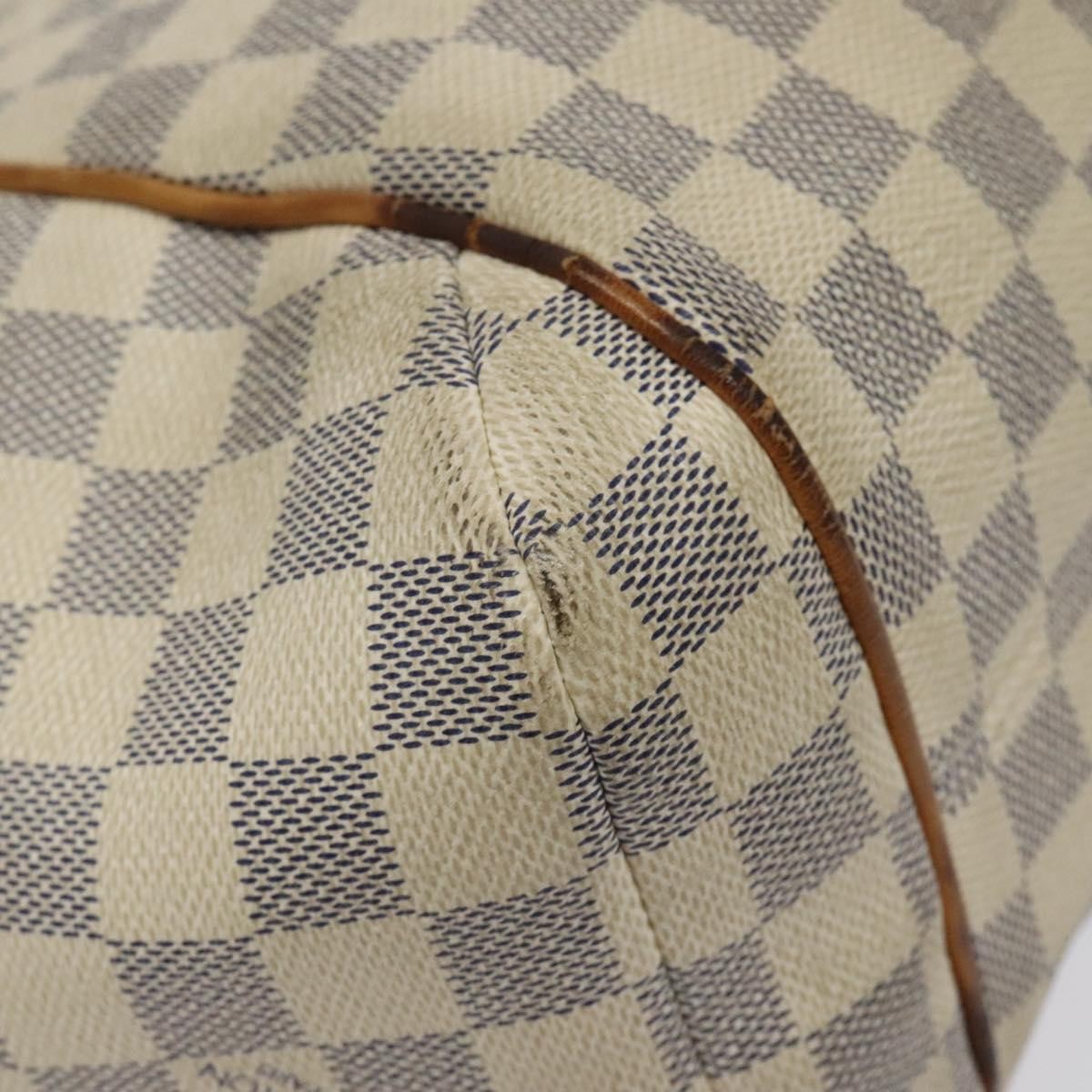 Louis Vuitton Totally Handbag Damier, WHITE, CANVAS, Handbag
