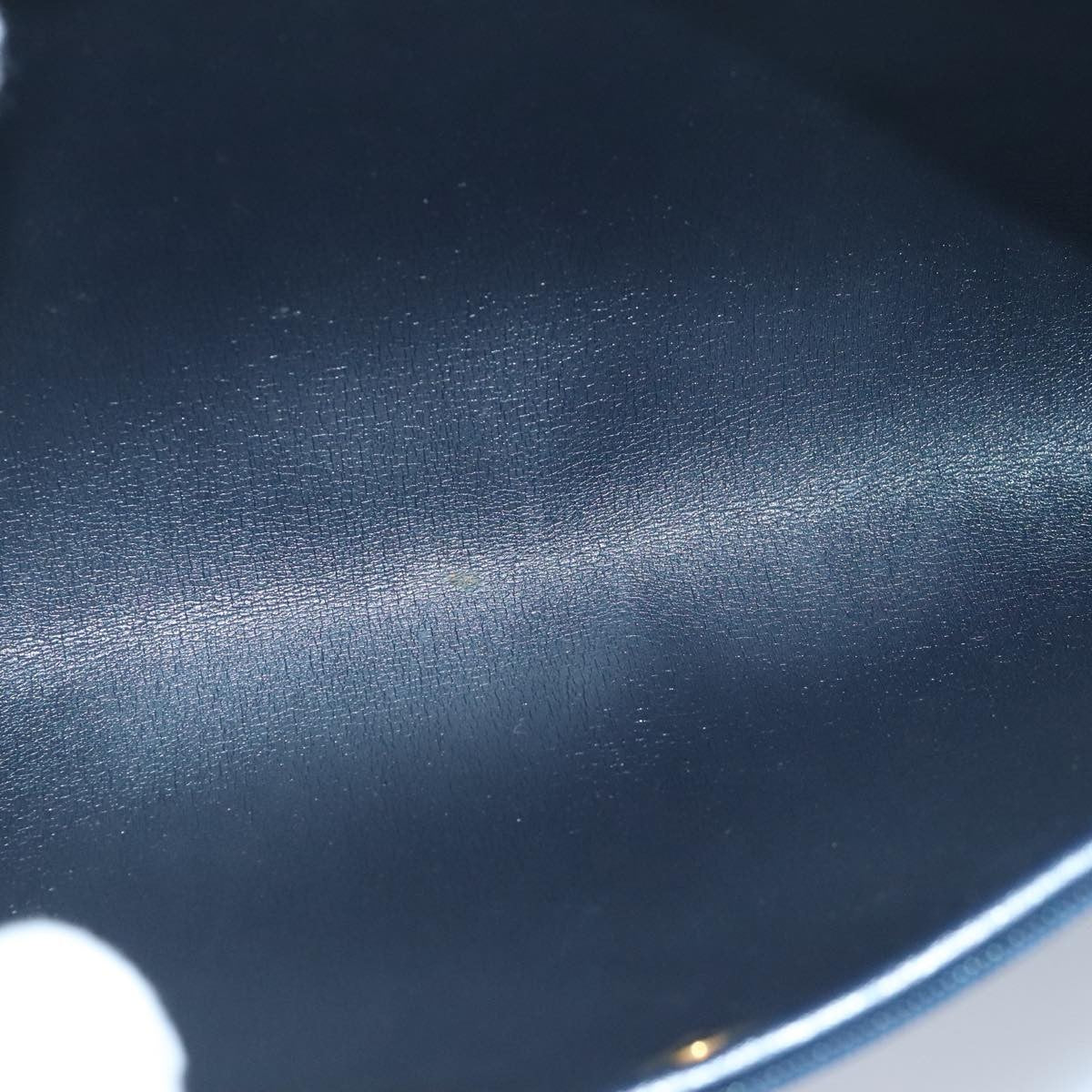 Christian Dior Vintage Trotter Pouch Canvas, NAVY, CANVAS, Clutche & pouche