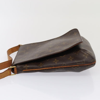 Louis Vuitton Musette Handbag Monogram Canvas, BROWN, CANVAS, Shoulder bag