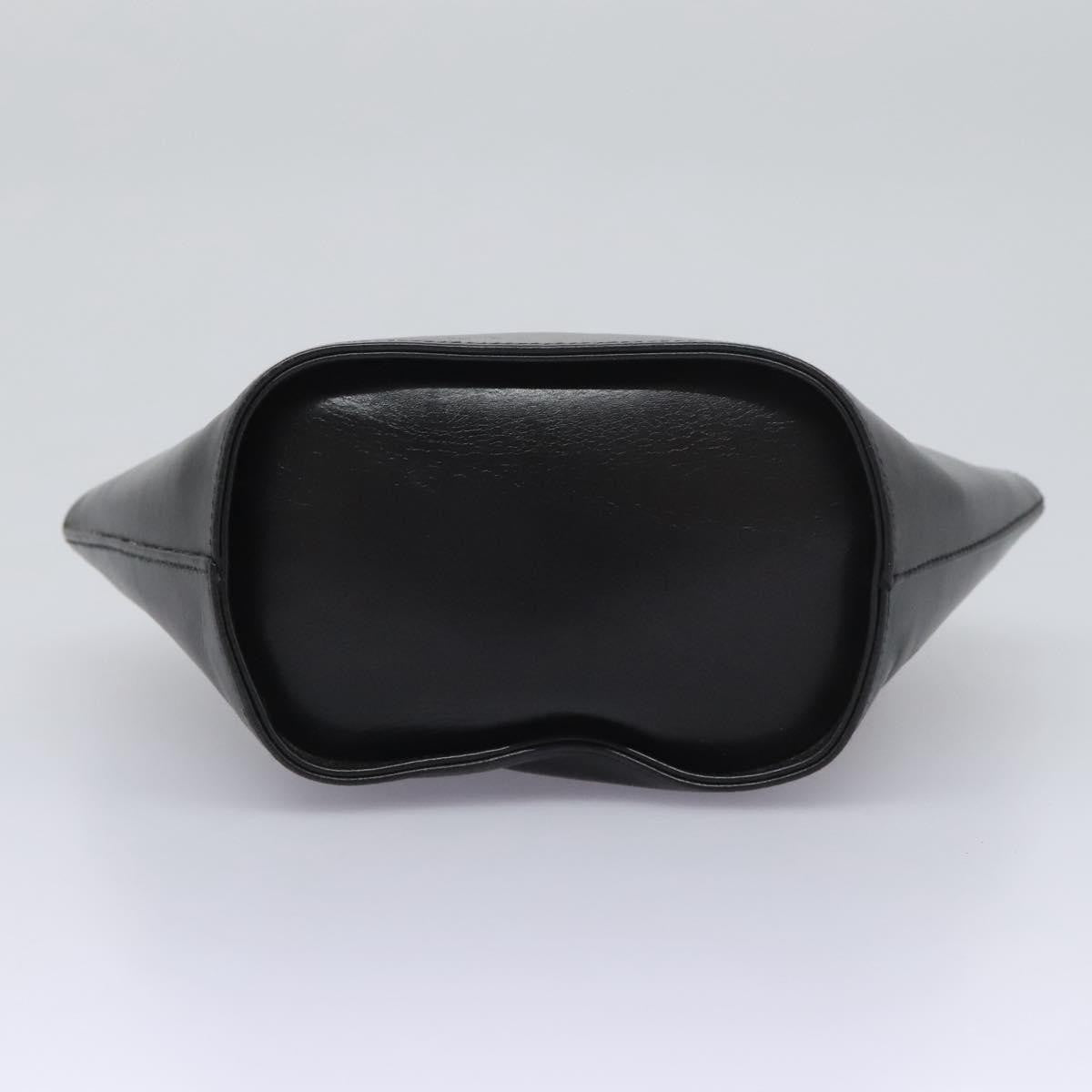 Salvatore Ferragamo Vintage Shoulder Bag Leather, BLACK, LEATHER, Shoulder bag