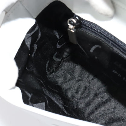 Salvatore Ferragamo Vala Shoulder Bag Leather, WHITE, LEATHER, Shoulder bag