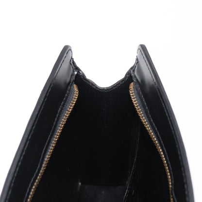 Louis Vuitton Pochette Homme Epi Leather, BLACK, LEATHER, Clutche & pouche