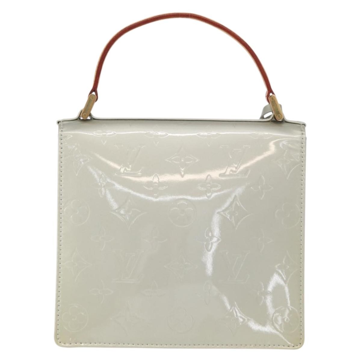 Louis Vuitton Spring Street Handbag Monogram Vernis, GRAY, PATENT_LEATHER, Handbag