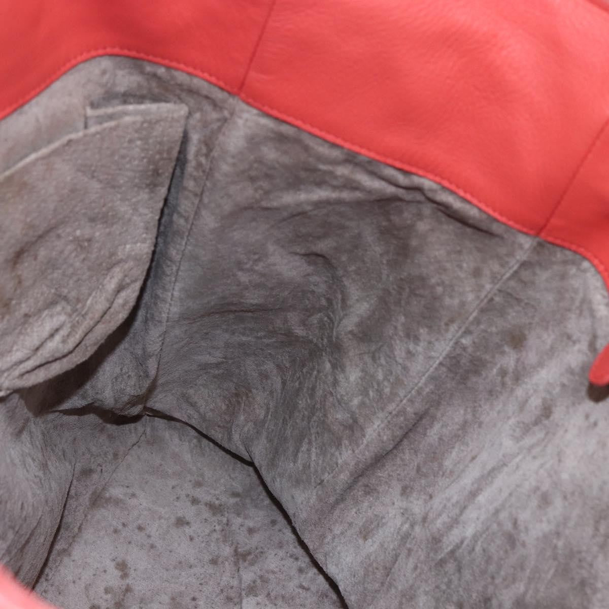 Bottega Veneta Intrecciato Tote Leather, ORANGE, LEATHER, Tote bag