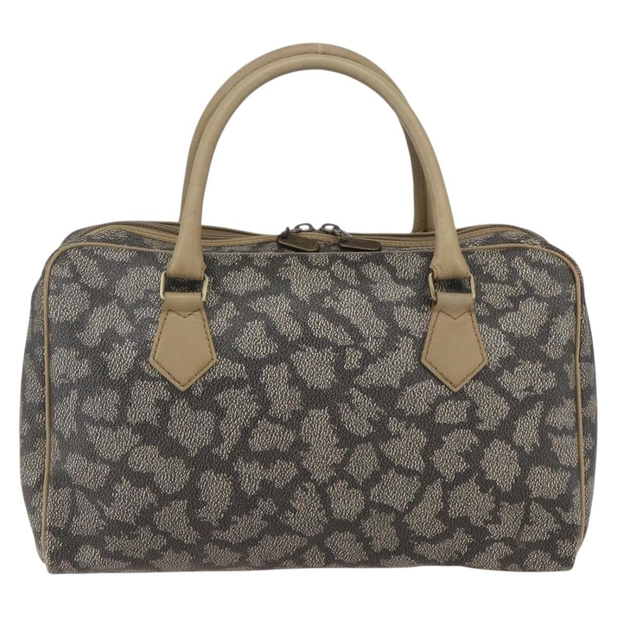 Saint Laurent Vintage Handbag PVC Leather, GRAY, PVC, Handbag