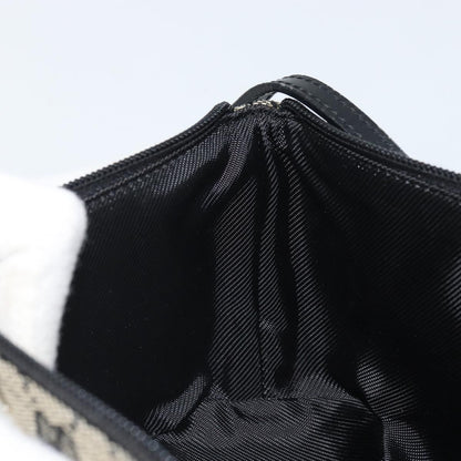 Gucci Vintage Boat Pochette GG Canvas, BLACK, CANVAS, Clutche & pouche