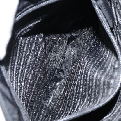 Prada Vintage Shoulder Bag Tessuto, BLACK, NYLON, Shoulder bag