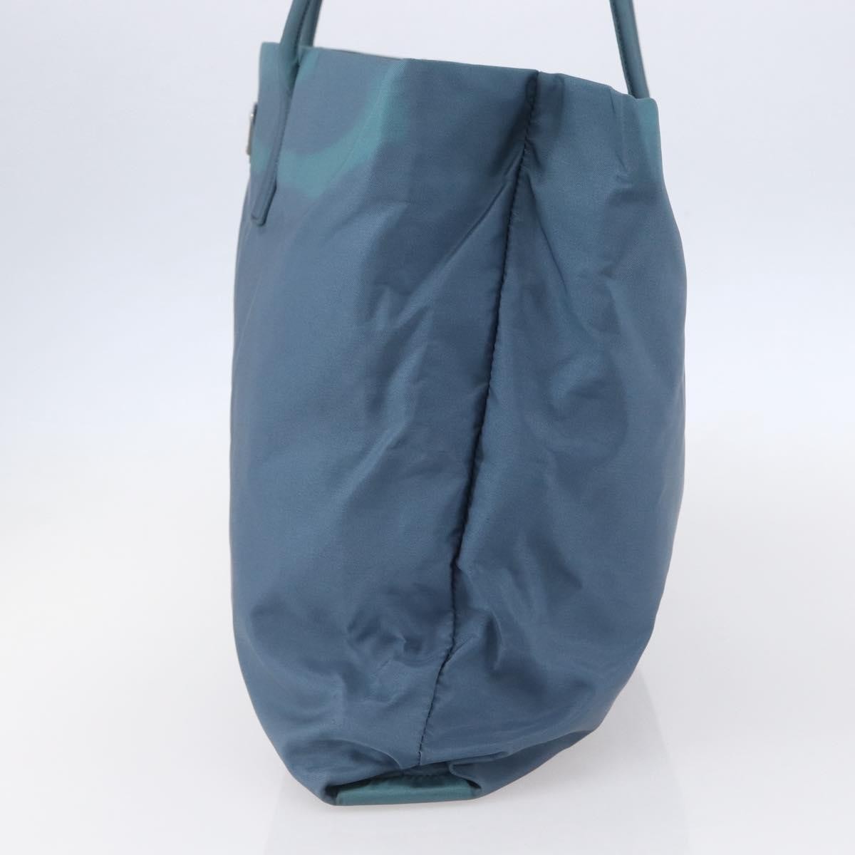 Prada Vintage Tote Tessuto, BLUE, NYLON, Shoulder bag