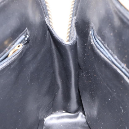 Chanel Coco Mark Black cakfskin, BLACK, CALFSKIN, Handbag