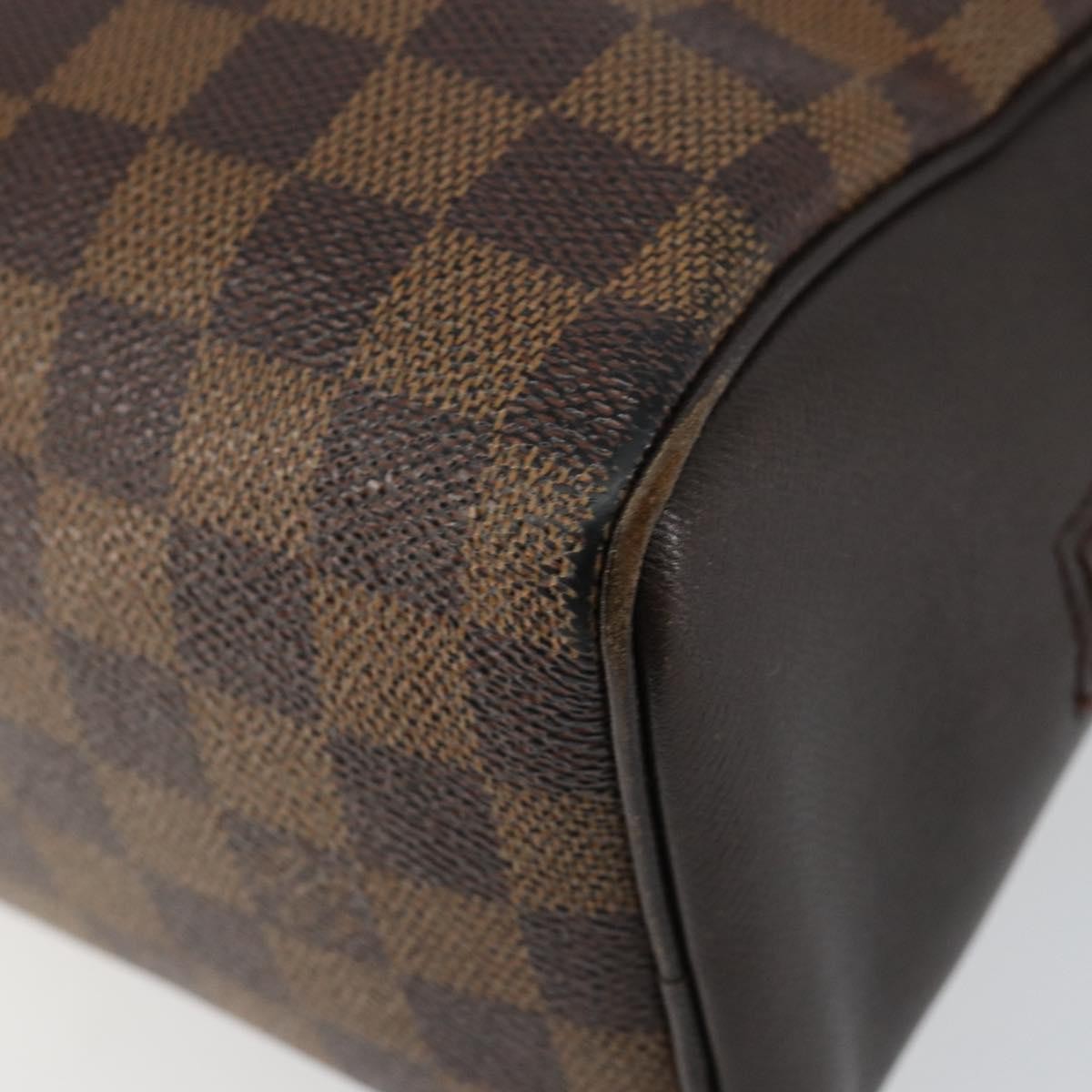 Louis Vuitton Brera Handbag Damier, BROWN, CANVAS, Handbag