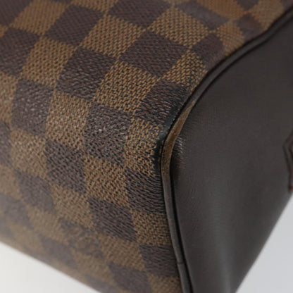 Louis Vuitton Brera Handbag Damier, BROWN, CANVAS, Handbag