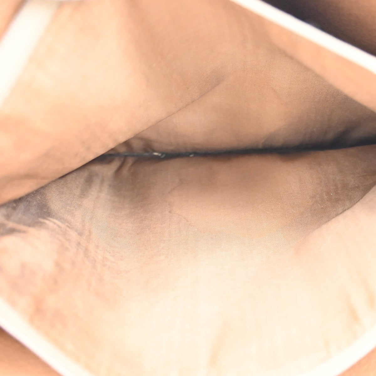 Celine Vintage Macadam Tote bag Canvas and Leather, BROWN, PVC, Tote bag