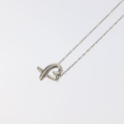 Tiffany & Co. Paloma Picasso Loving Heart Pendant Necklace Silver 925, SILVER, SILVER, Necklace