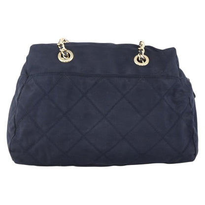 Prada Re-Edition 1995 Chain Tote Quilted Re-Nylon, Navy, Nylon, Shoulder Bag