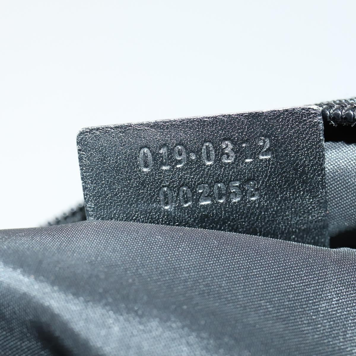 Prada Vintage Shoulder Bag Tessuto, BLACK, CANVAS, Shoulder bag