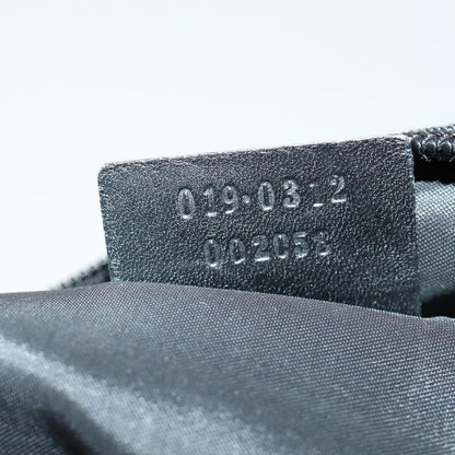 Prada Vintage Shoulder Bag Tessuto, BLACK, CANVAS, Shoulder bag