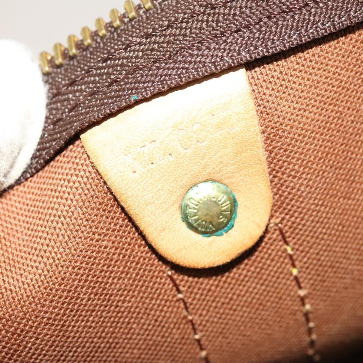 Louis Vuitton Keepall Bandouliere Bag Monogram Canvas, BROWN, CANVAS, Travel bag