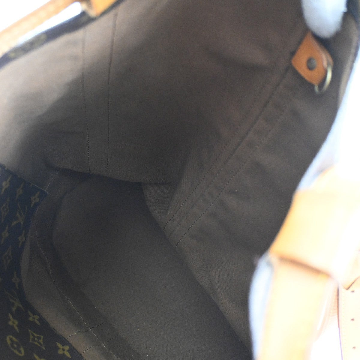 Louis Vuitton Randonnee Backpack Monogram Canvas, BROWN, CANVAS, Shoulder bag