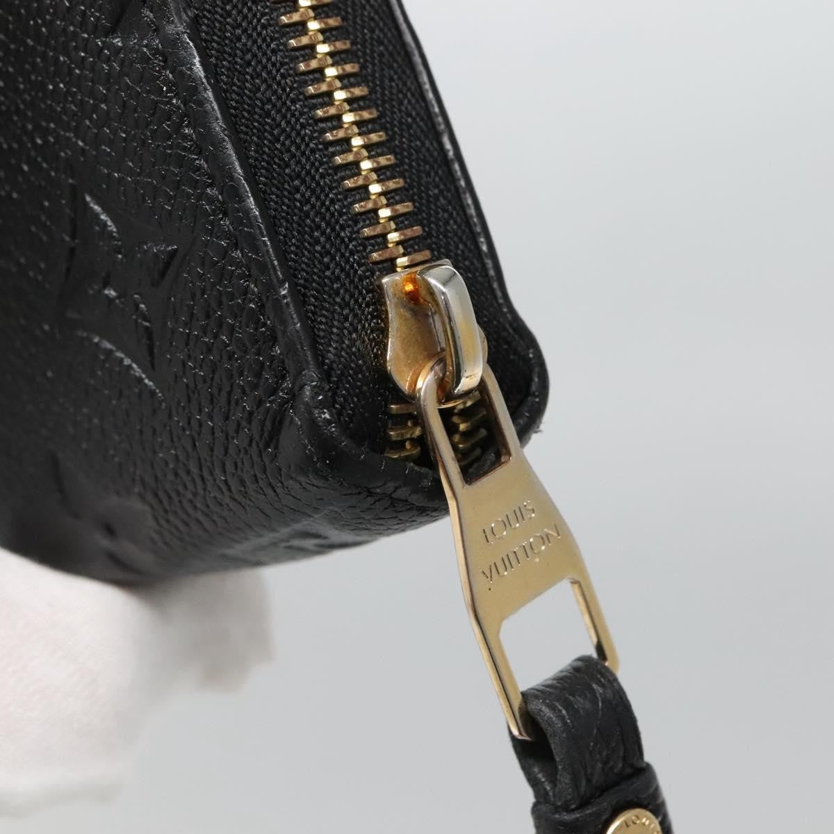 Louis Vuitton Portefeuille zippy Monogramme Empreinte Monogramme Empreinte, BLACK, LEATHER, Wallets