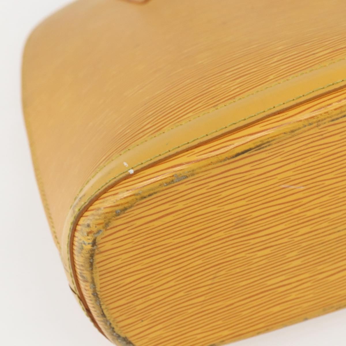 Louis Vuitton Lussac Handbag Epi Leather, YELLOW, LEATHER, Shoulder bag