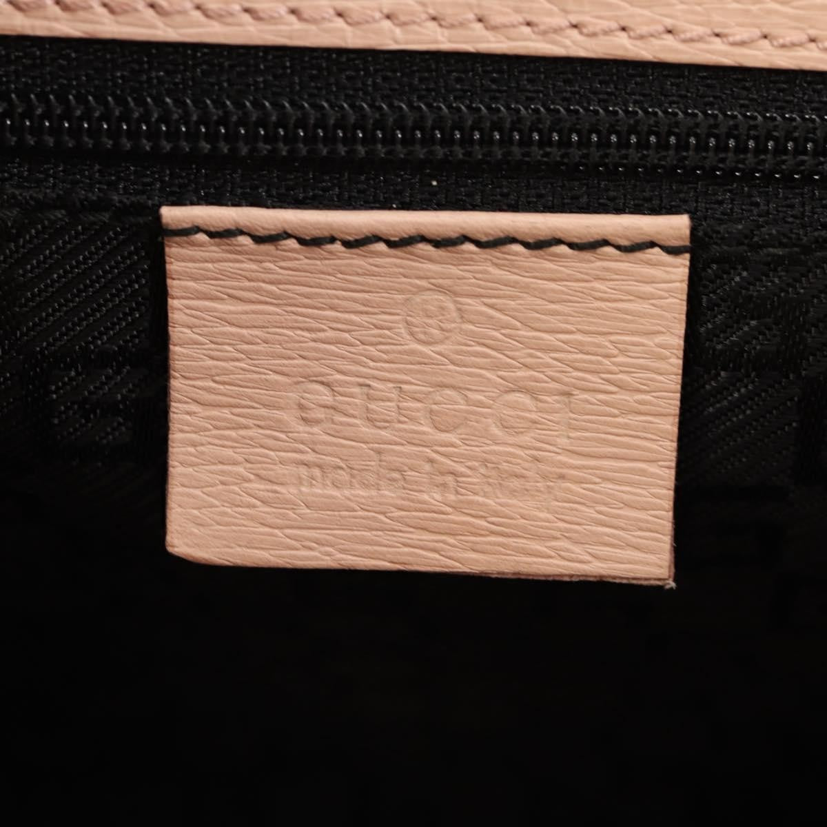 Gucci Vintage Jackie Handbag Leather, PINK, LEATHER, Handbag