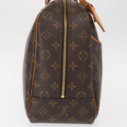Louis Vuitton Deauville Handbag Monogram Canvas, BROWN, CANVAS, Handbag