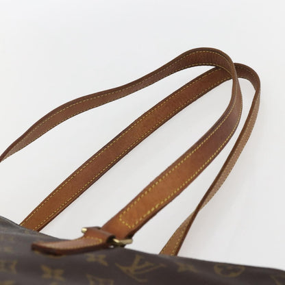 Louis Vuitton Cabas Mezzo Monogram Canvas, BROWN, CANVAS, Tote bag