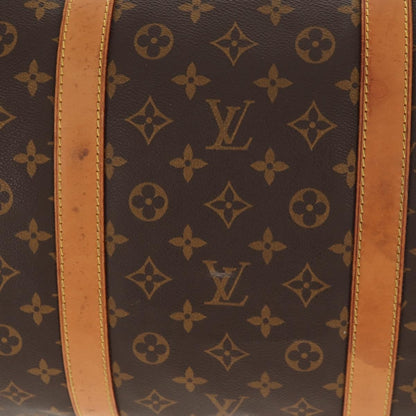 Louis Vuitton Keepall Bag Monogram Canvas, BROWN, CANVAS, Travel bag
