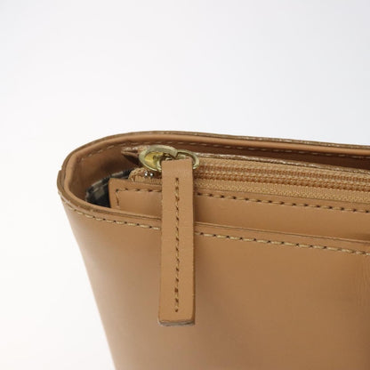 Burberry Vintage Handbag Leather, BEIGE, LEATHER, Handbag