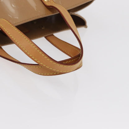 Louis Vuitton Reade Handbag Monogram Vernis, BEIGE, PATENT_LEATHER, Handbag