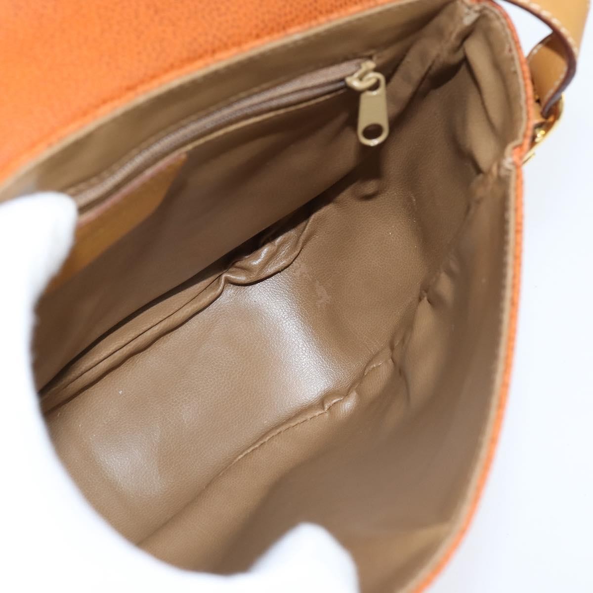 Balenciaga Shoulder Bag Leather, ORANGE, LEATHER, Shoulder bag