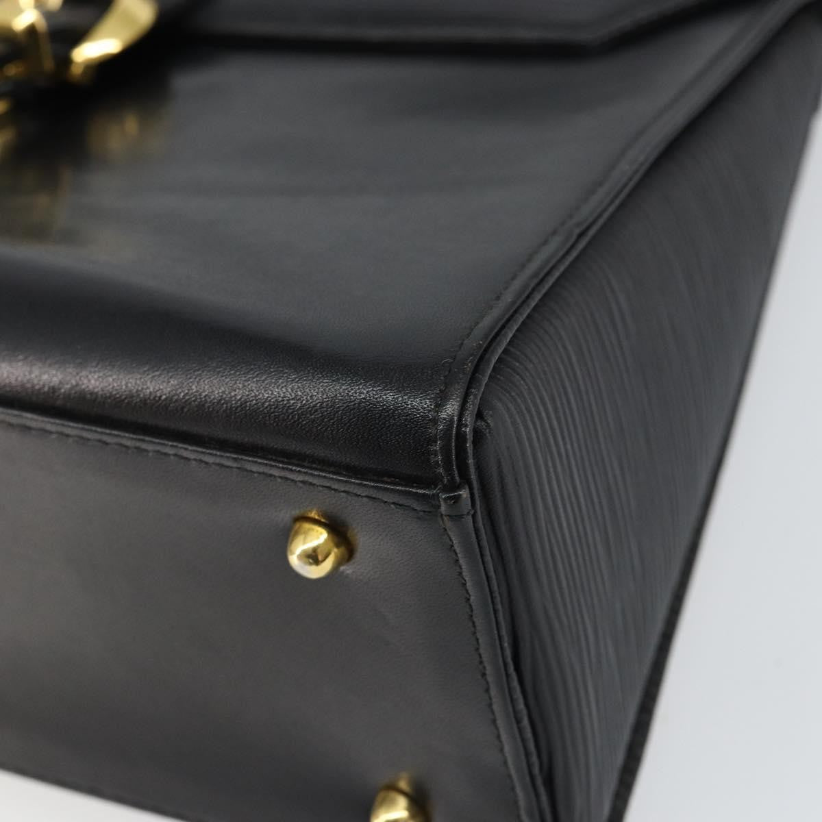 Valentino Garavani Vintage Handbag Leather, BLACK, LEATHER, Handbag