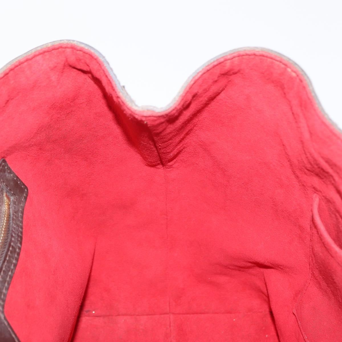 Louis Vuitton Hampstead Handbag Damier, BROWN, CANVAS, Tote bag