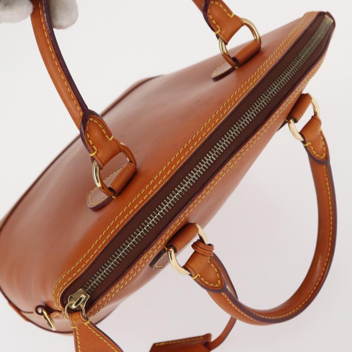 Louis Vuitton Lockit Handbag Nomade Leather, BROWN, LEATHER, Handbag