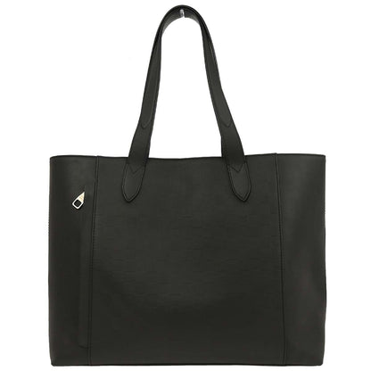 Louis Vuitton Cabas Voyage NM Damier Infini Leather, BLACK, LEATHER, Tote bag